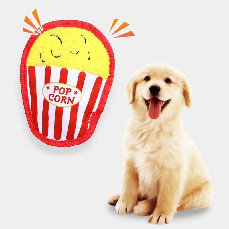 Dog Toys That Are Chewy Teething Self-entertaining and Can Make Sounds To Relieve Boredom Simulated Hamburger Fries Pet Toys