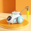 Smart Electric Car Cat Toy Automatic Moving Interactive Toy Color Light Swing Feather Long Battery Life for Indoor Cats