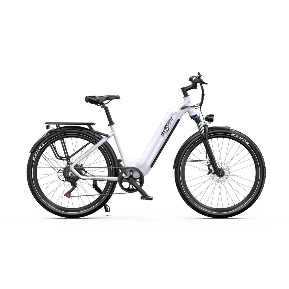 ONESPORT OT05 Biciclette elettriche da città motore 250W batteria 36V 18.2AH velocità massima 25 km/h pneumatici 27.5*2.25 pollici