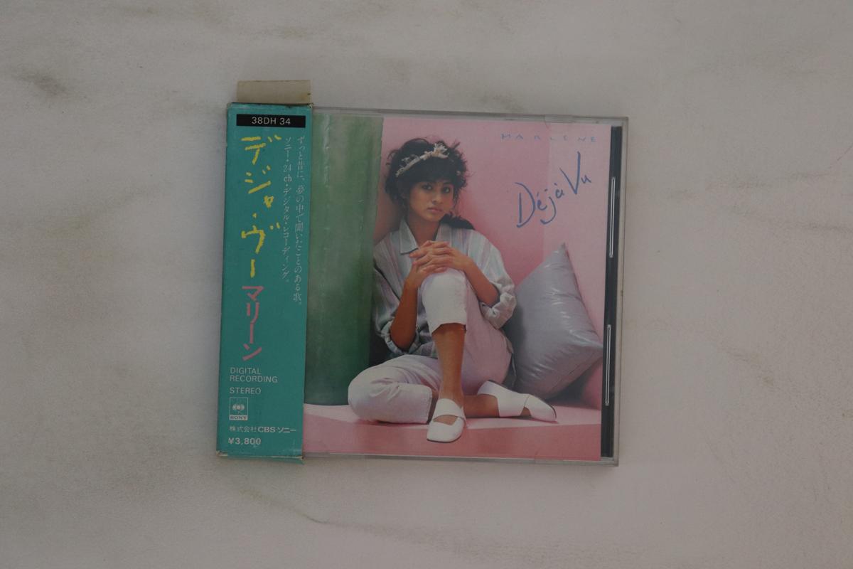 

CD MARLENE - Dejavu 38DH34 CBS/SONY Japan Obi Japanese Pop Star Used