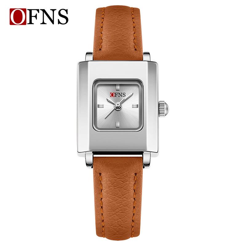 Oufanny Women s Waterproof Quartz Square Watch - Fashionable Casual Timepiece for Women and Girls