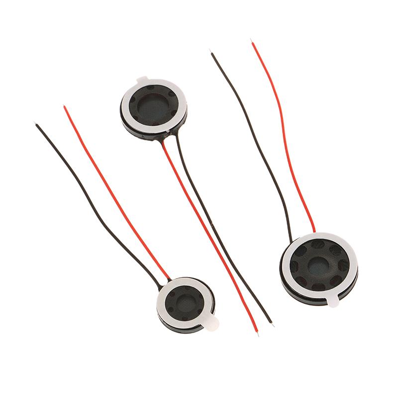 2Pcs Round 8 Ohm 1W Speaker 8Ohm 15Mm/18Mm/20Mm Loud Speakers Tablet Mobile Phone Trumpet Horn Small Loudspeaker Audio