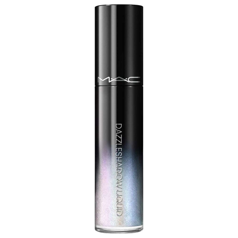 Mac Cosmetics DazzleShadow LonGwear Liquid Eye Shadow 0.16 Oz 4.6 G Crumbled Diamonds holoGraphic Blue With Pink Pearl