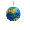 Earth Shaped Crochet Kit, DIY Yarn Material Pack for Couple Keychain Gift