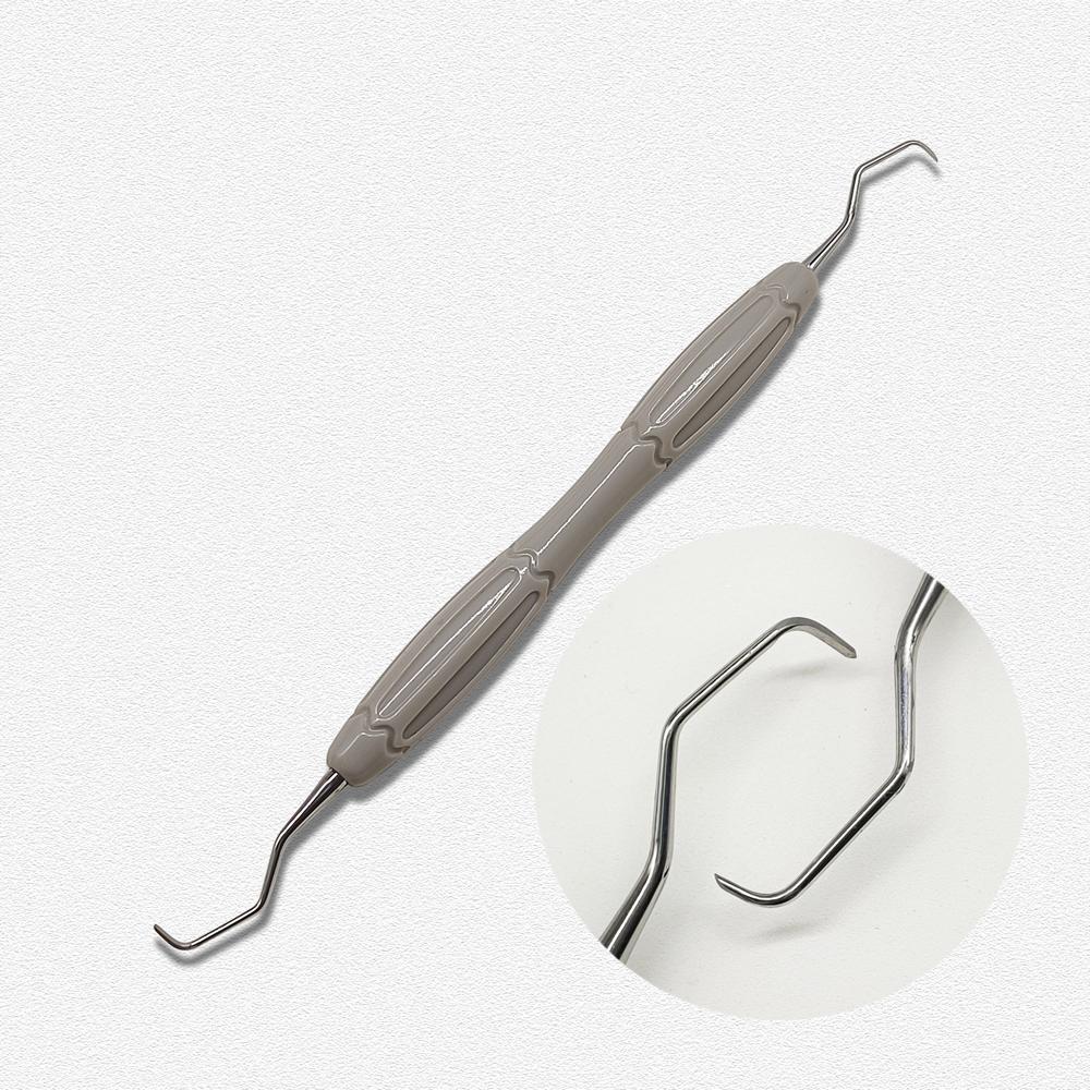 1 Piece High Quality Silicon Handle Dental Professional Gracey Curette  Dental Tooth Cleaning Scaler Periodontal Bone Curettes Perio