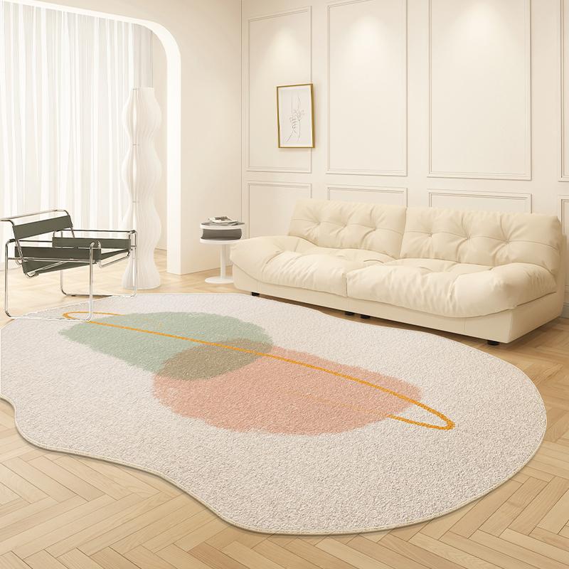 Light Luxury Living Room Decoration Plush Carpet Irregular Rugs for Bedroom Large Area Carpets Home Fluffy Soft Mat Lounge Rug