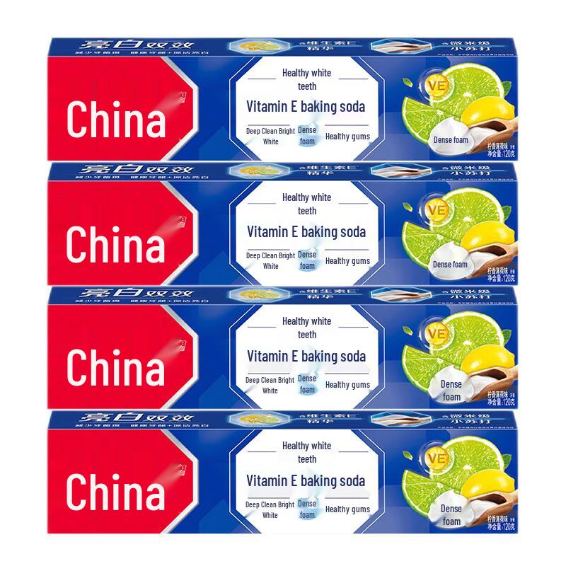 Zhonghua Healthy Teeth White Vitamin E Baking Soda Toothpaste