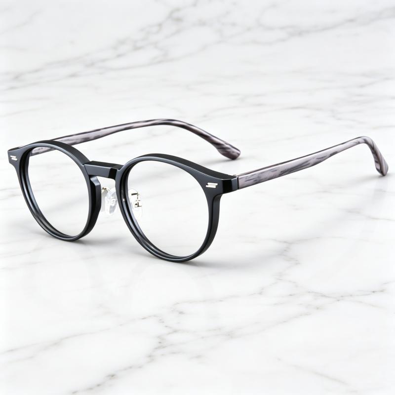 New Trend Women's Reading Glasses Stylish Round Frame Far Sight Eyeglasses for Men Vintage Elegant Anti-blue Light Presbyopia