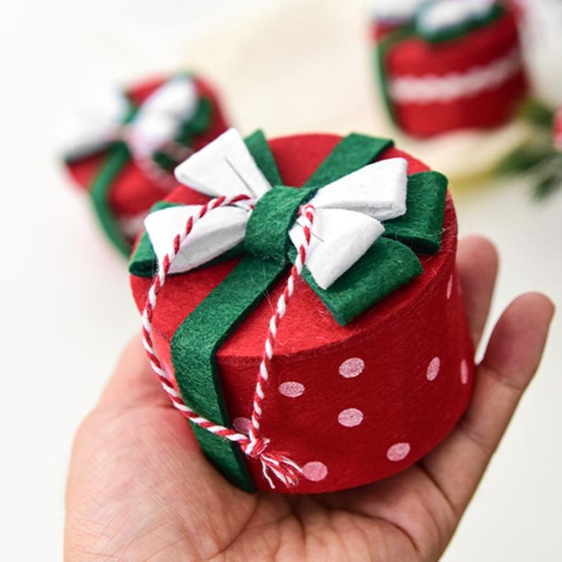 3PCS Lightweight Durable Holiday Gift Package Deck Sustainable Not Toxic Wall Hanging Craft