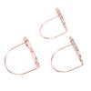 15PCS Table Number Holders Glasses Shape Multifunctional Slick Finish Iron Wire Picture Holder