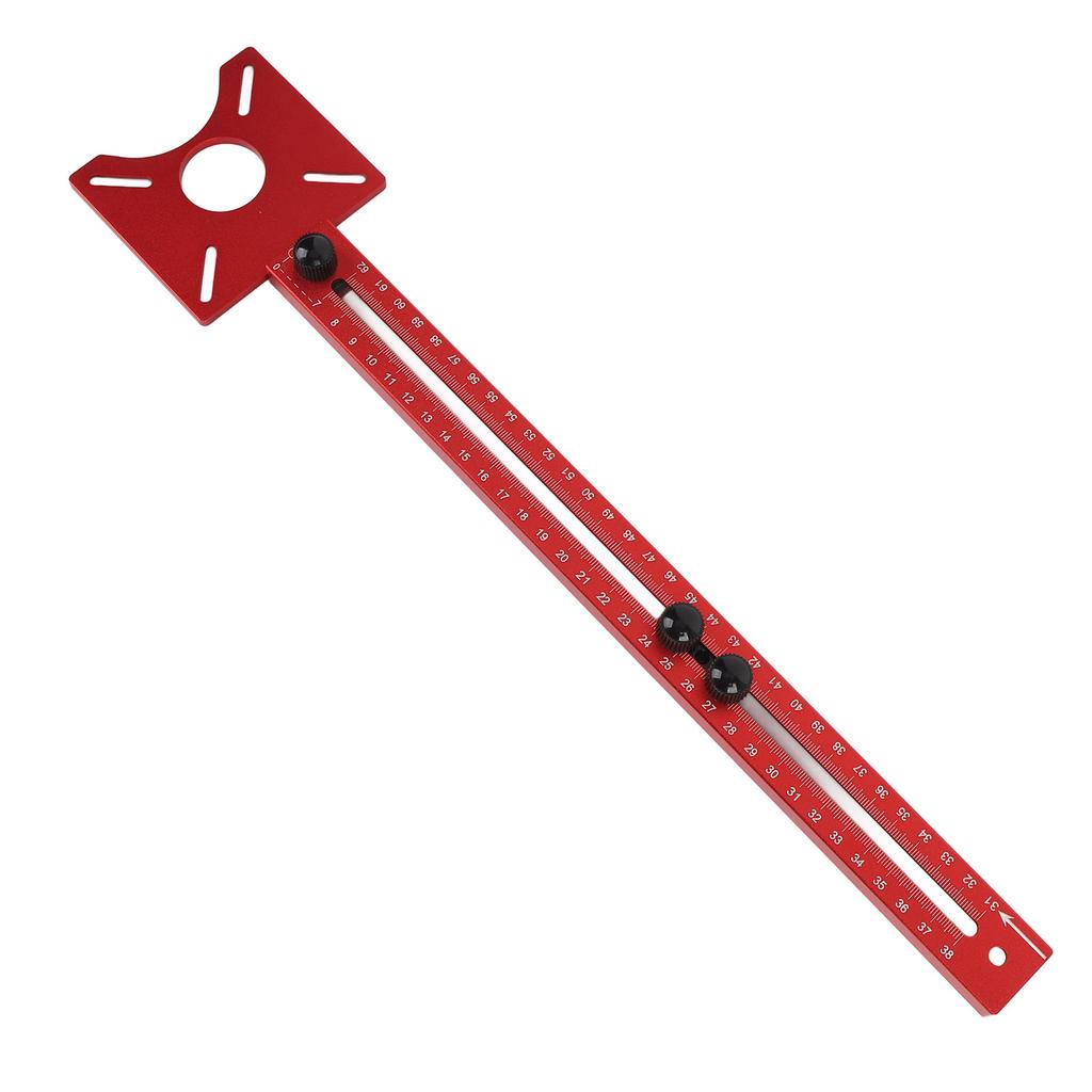 4 in 1 Fräsnut-Halterung Router Aluminiumlegierung Verstellbar Multifunktional Schrankbeschläge Jig