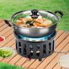 Nine-Head Portable Outdoor Gas Stove for Camping and Picnics