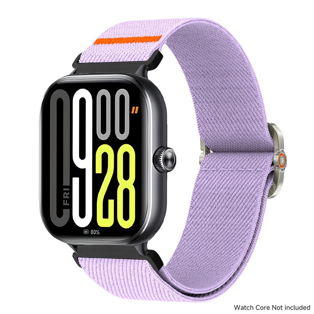 Elastic Nylon Band For Xiaomi Watch Miband 9/8 Pro Braided Sport Strap For Redmi Watch 6 5 4 Smartwatch Bracelet Accessories