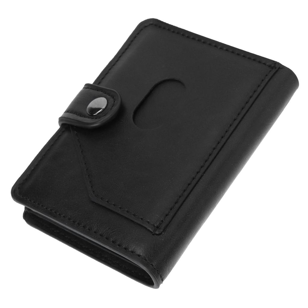 Automatic Credit Card Holder Wallet Portable Business Card Case Anti Theft Purse