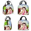 Un Après-midi Avec Heidi Sac à Lunch Isotherme pour Enfants Sac Isotherme d'École Boîte Thermique pour Aliments Sac Fourre-tout Boîtes à Lunch Étanches Contenant
