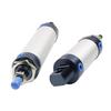 Mini Aluminum Alloy Cylinder MAL25X10CA MAL25X15CA MAL25X20CA MAL25X25CA MAL25X30CA MAL25X40CA MAL25X50CA MAL25X75CA MAL25X80CA(MAL25X50,-SCA)