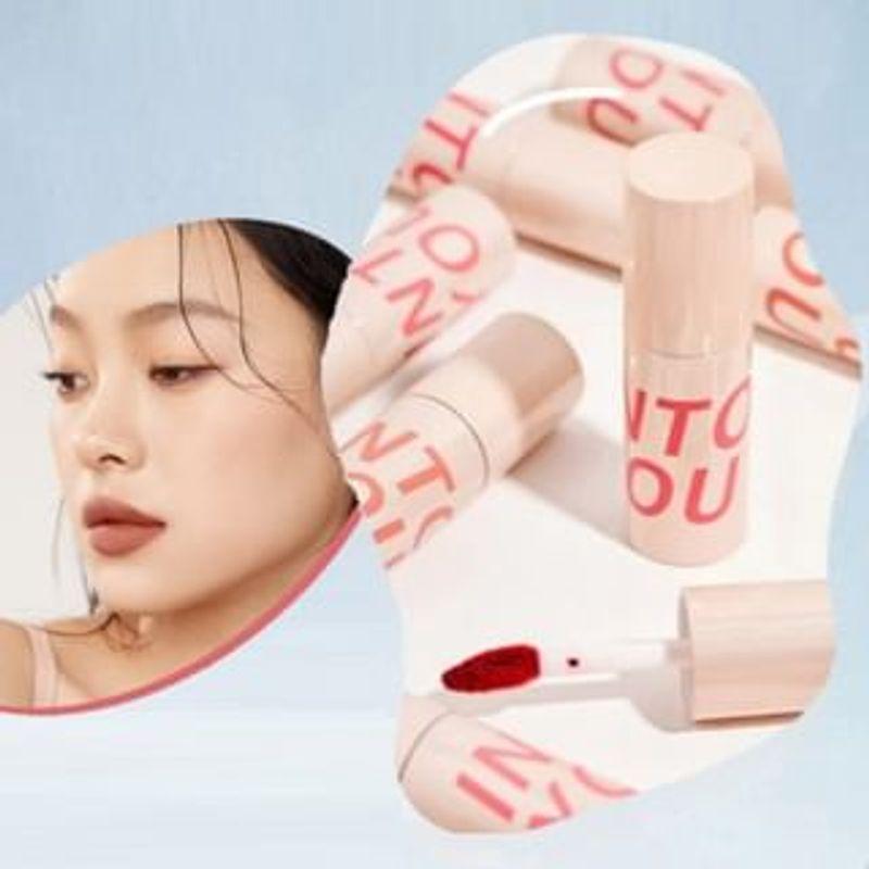 INTO YOU - Airy Lip & Cheek Mud - 3 Colors (W4-W6) #W4 Rose Nude - 1.8g