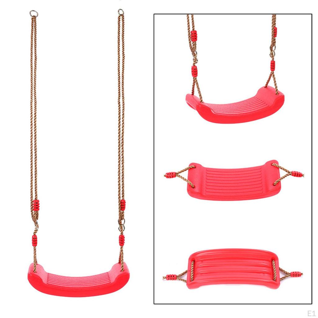 Swing Seat Rope Adjustable Chair for Jungle Indoor Outdoor Boys Girls