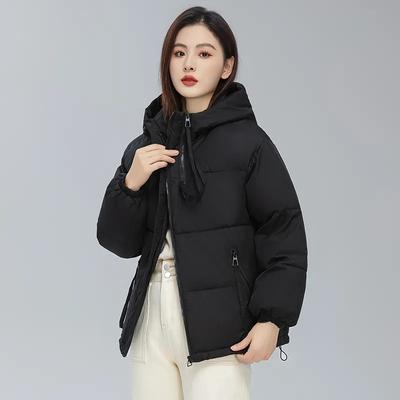 Winter Jacket 2024 New Women Parkas Cotton Hooded Thick Warm Down Padded Coat Oversize Korean Casual Loose Zipper Student Jacket
