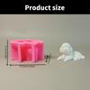 Animal Dog Statue Silicone Molds for Candle Soap Chocolate Candy Cake Fondant Decoration Cement Gypsum Silicone Molds