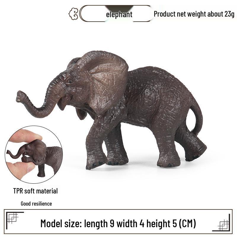 Kids' Marine Animal Model Stress Relief Toy Set: Pufferfish, Octopus, Crab, Shark, Dunkleosteus