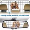 Verstellbare Hunde-Autobarriere Atmungsaktiver Haustier-Kofferraumteiler Gitter für Fahrzeuge Reise-Schutznetz für Hundereise-Sicherheitszubehör