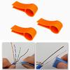 3 Stück Netzwerkkabel Entdrillwerkzeug Engineer Drahtrichtwerkzeug für CAT5/CAT5e/CAT6 Drähte Paartrennwerkzeuge Schnell Einfach