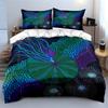 Vibrant Cosmic Blossom. Bedding Sets Duvet Covers Pillowcases(1* Duvet Cover 2* Pillowcases Without Duvet Insert)