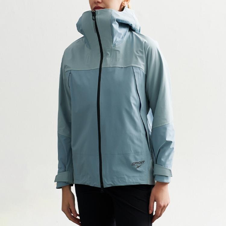 Reebok X Spyder Collaboration Mountain Outdoor Casual Fashion Three-In-One Long Sleeve Jacket Women Jacket Light-Blue 24FRL102WGB1