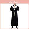 Elegant Western Themed Men's Priest Costume For Halloween And Stage Events In 2023