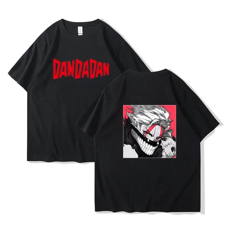 Dandadan Okarun Men Women Breathable Classic 2000s University Pastel T Shirt Korean Clothes Aesthetic Hip Hop Pastel