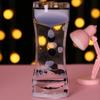 Hourglass Liquid Bubbler Motion for Boy Gift Black and White