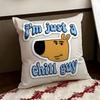 Anime CChill GGuy Cushion Cover Reversible Soft Durable Pillow Cover Home  Car MultiScene Use for Daily Comfort