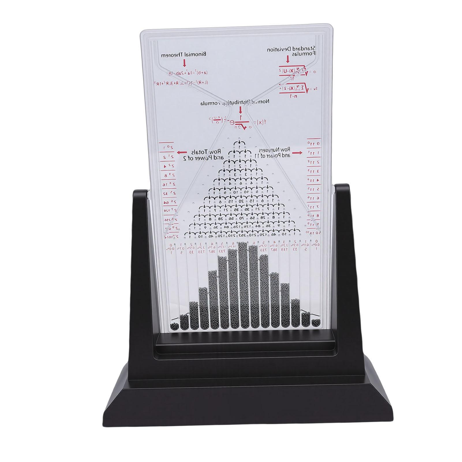 Galton Board Probability Demonstration Model Statistical Law Experiment Tool Physics Learning Desk Toy for School Labs