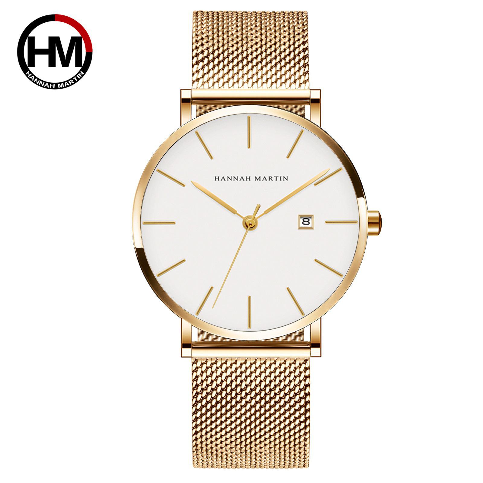 

Men s Minimalist Casual Waterproof Quartz Watch - European and American Style
