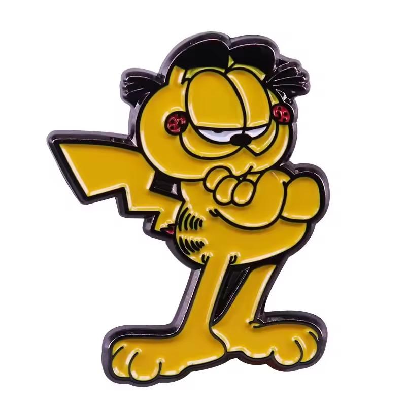 Japanese Anime Pokemon Enamel Pin Lapel Pins for Backpack Brooches On Clothes Briefcase Badges Metal Jewelry Accessories
