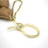 [from Jennifer] Jennifer Women's Glove Holder Bag Charm Keychain (Dog (Brown) (Gold))