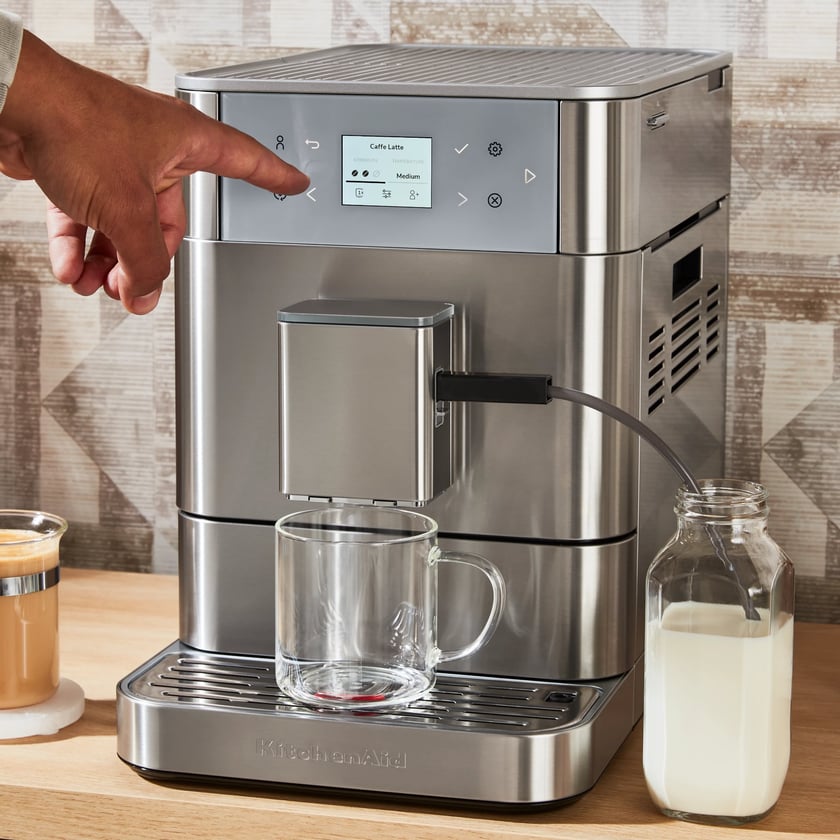 Kitchenaid Kf6 Automatic Coffee Maker Kitchenaid Color: Brushed Steel