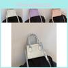 Chic Mini Handheld Shoulder Bags For Women Stylish Korean Fashion In Pink Beige Purple Silver And Black