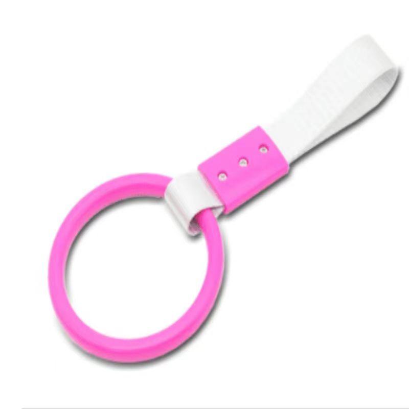 טבעת משיכה פנימית לרכב בולטת לעין עם קישוט אלקטרוסטטי ופונקציית אזהרה