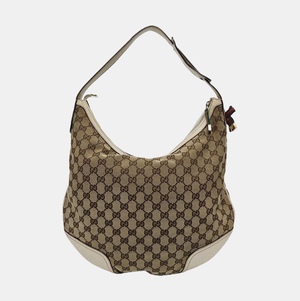[Pre-Owned] Brown Canvas Tote Bag - Good #S953L6