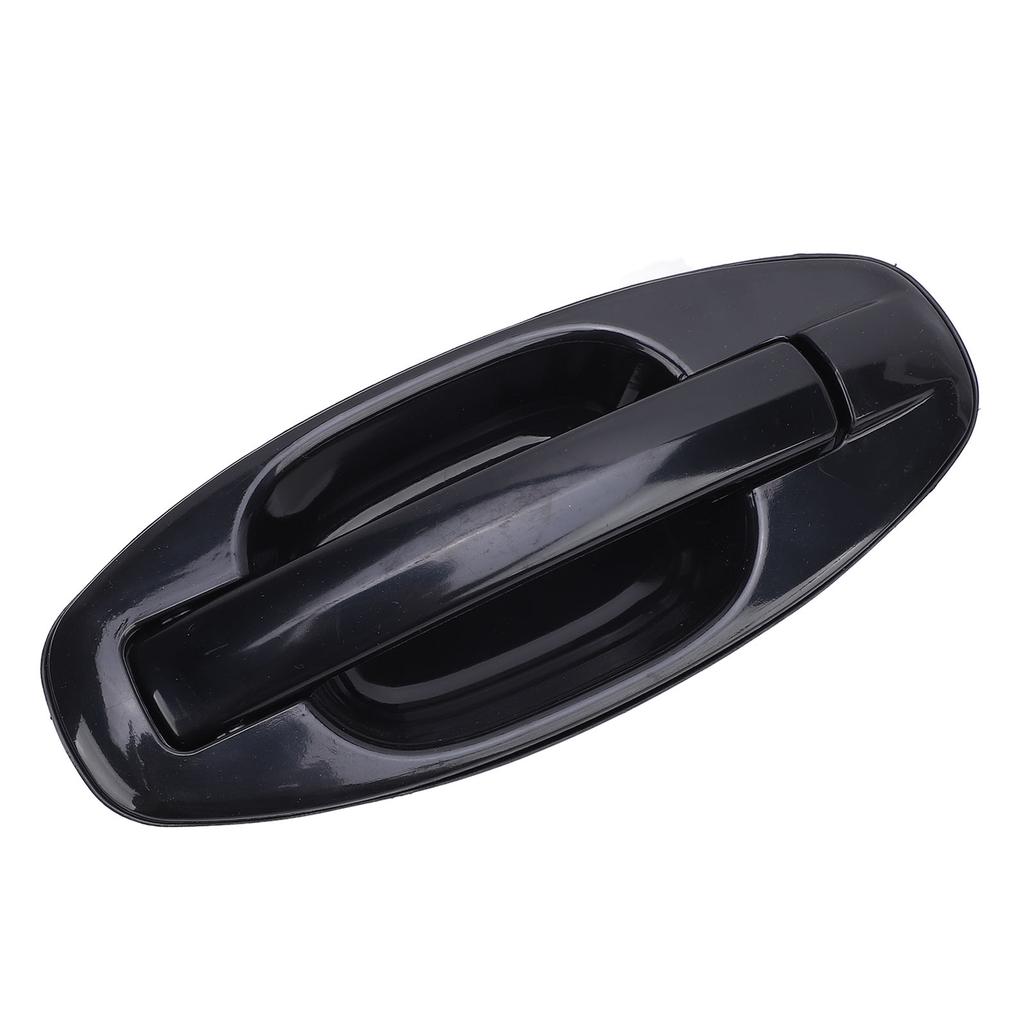 Outside Door Handle Black Comfortable Grip Abrasion Resistant Exterior Door Handle for Santa Fe 2001 2006 Rear Left: