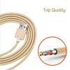 Cable metal tresse type c pour oppo reno chargeur usb 1m reversible connecteur syncronisation nylon (argent)