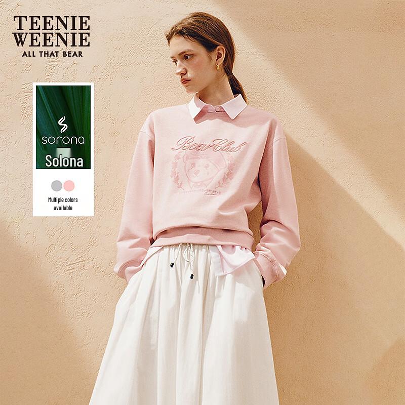 Teenie Weenie Women's Big Bear Graphic Crewneck Sweatshirt