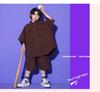 Girls' Hip-Hop Japanese Street Dance Costume - Children's Trendy Performance Outfit