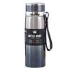1000ml Vacuum Double Insulation Cup with Handle Portable Sports Bottle Stainless Steel Outdoor Vacuum Flask for Hot Cold Drinks
