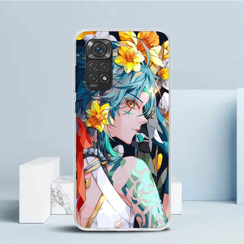 Genshin Impact Raiden Shogun Baal Phone Case For Xiaomi Redmi Note 15 14 14S 13 12S 12 Pro Plus 11S 11 11T 11E 10S 10 + Soft TPU