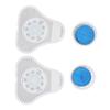 2pcs Deodorant Triangular Block Prevents Clogging Spray Proof Urinal Deodorant Aroma Ball for Home