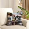 Lana Del Rey Hot Music Album Cushion Cover Reversible Plush Pillow Cover Soft Fluffy Home Decor for Sofa Bedroom
