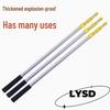 Telescopic Stainless Steel Fishing Net Pole - Large, Thickened, Universal for Fish & Birds